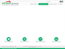 Tablet Screenshot of micasita.com.pe